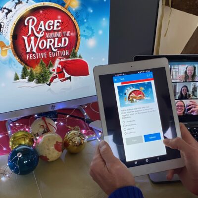 Featured Image For Race Around the World – Festive Edition Team Building Event